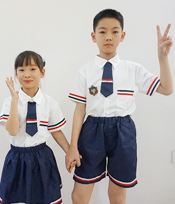 中小學生夏季校服定制 112