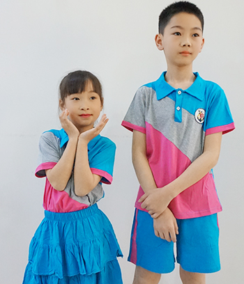 中小學(xué)生夏季校服定制 108
