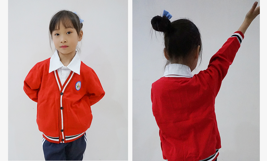 中小學(xué)生冬季校服定制 009
