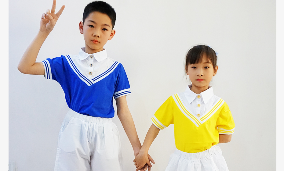 中小學(xué)生夏季校服定制