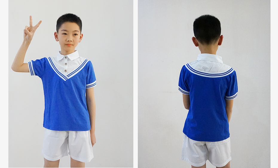 中小學(xué)生夏季校服定制