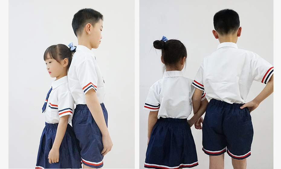 中小學(xué)生夏季校服定制